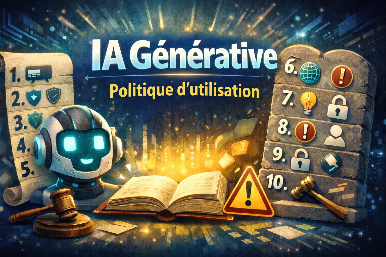 Éthique – Politique d&rsquo;utilisation de l&rsquo;IA générative pour ce cours