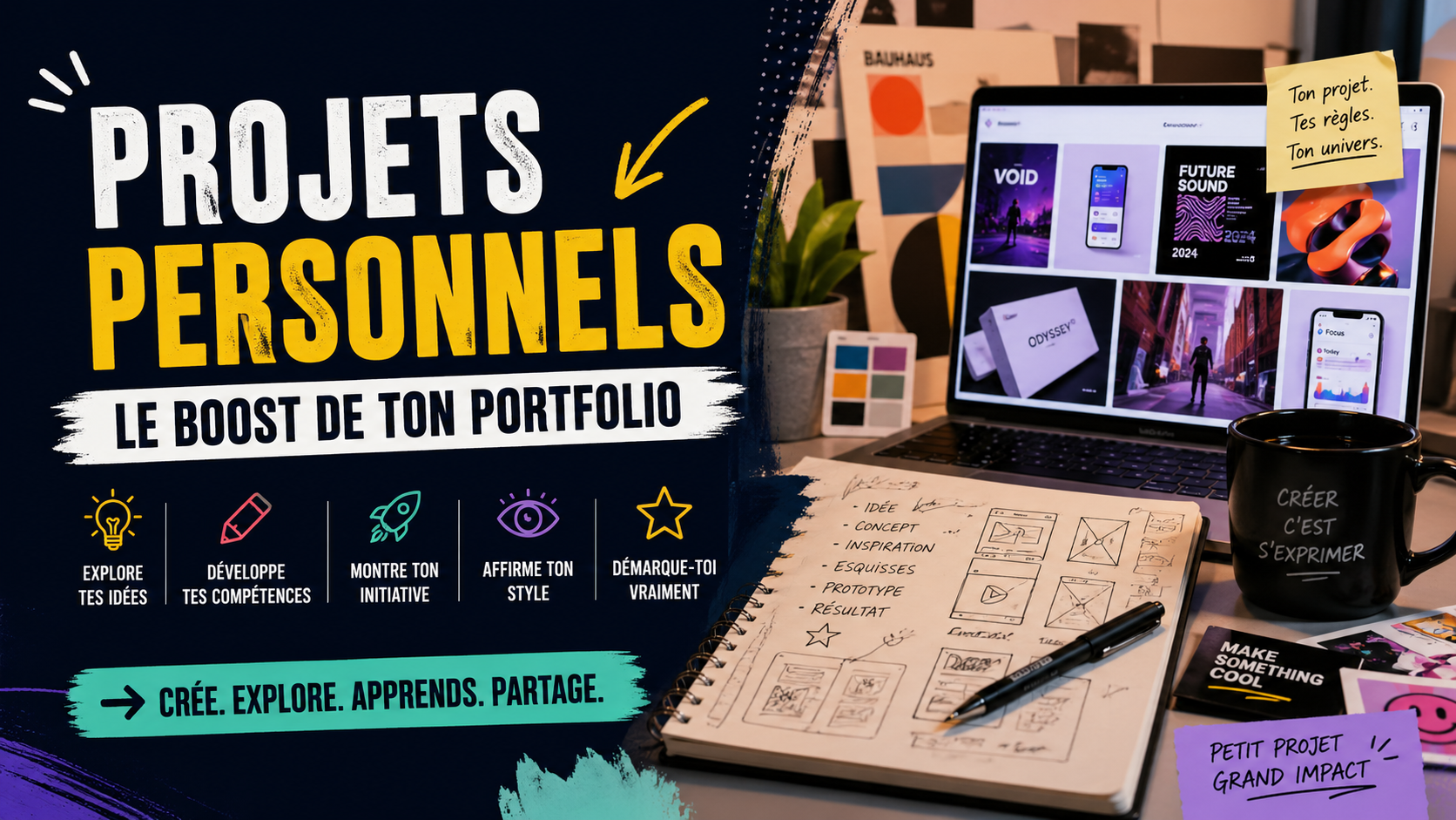 Projets personnels : par où commencer?